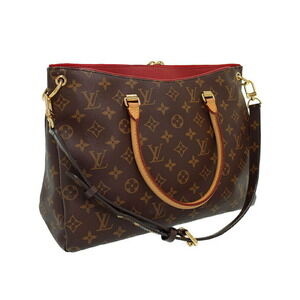 Louis Vuitton Monogram Leather Bag Brown Pallas